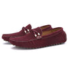 Summer genuine leather men casual shoes