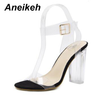 Aneikeh 2019 PVC Jelly Sandals