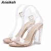 Aneikeh 2019 PVC Jelly Sandals