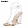 Aneikeh 2019 PVC Jelly Sandals
