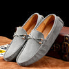 Summer genuine leather men casual shoes