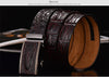 Dinisiton Men Genuine Leather Crocodile Belt