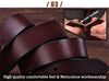 Genuine Leather Men's Belt