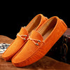 Summer genuine leather men casual shoes