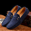 Summer genuine leather men casual shoes