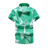 Men’s Hawaiian Shirt Male Casual Printed Beach Shirts