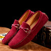 Summer genuine leather men casual shoes
