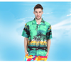 Men & Women Hawaiian Shirt Short Sleeve