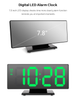 LED Mirror Digital Alarm Clock