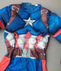 Superhero Kids Muscle Captain America Costume