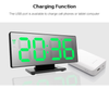 LED Mirror Digital Alarm Clock