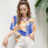 Women Vintage Harajuku Blouse Hawaiian Female Shirts