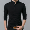Liseaven T-Shirt Men Cotton Full Sleeve