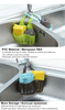 Kitchen Sink Sponge Storage Hanging Basket