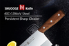 SHUOOGE 8 inch Stainless Steel Cleaver Butcher Knife