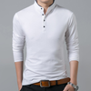 Liseaven T-Shirt Men Cotton Full Sleeve