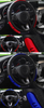 Reflective PU Leather Steering-Wheel Cover