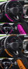 Reflective PU Leather Steering-Wheel Cover