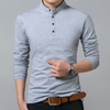 Liseaven T-Shirt Men Cotton Full Sleeve