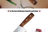SHUOOGE 8 inch Stainless Steel Cleaver Butcher Knife