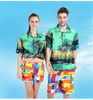 Men & Women Hawaiian Shirt Short Sleeve