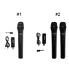 UHF USB 3.5mm 6.35mm Wireless Microphone Receiver for You Tube Karaoke