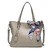 HERALD FASHION Woman Shoulder Bags With Scarf Luxury Handbags