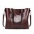 Women bag Oil wax Leather Handbags
