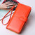 Oil Leather Long Hasp Wallet