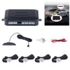 Car LED Parking Reverse Backup Radar System  4 Sensors