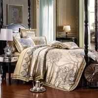 4/6 pcs. Luxury Royal Bedding Set