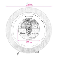 LED World Map Novelty Magnetic Levitation Globe