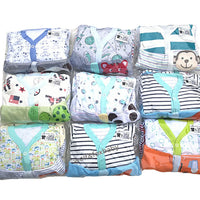 Retail 3pcs/pack 0-12months long-Sleeved Baby Clothes