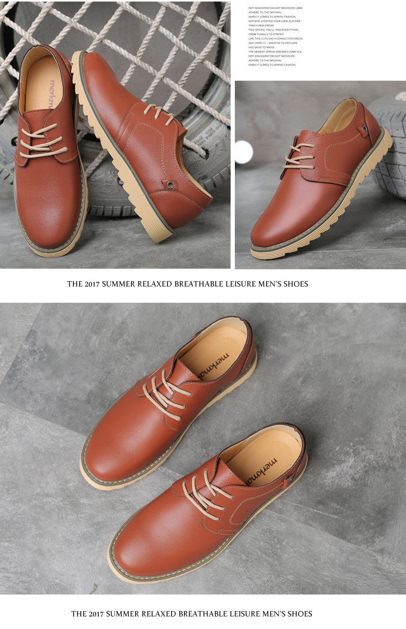 Merkmak Men Casual Leather Shoes Luxury Brand Shop Avenue Store Men Women Collections 8905