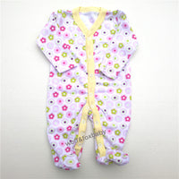 Retail 3pcs/pack 0-12months long-Sleeved Baby Clothes