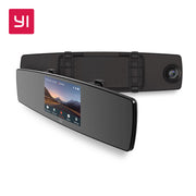 YI Mirror Dash Cam Dual Dashboard Camera Recorder Touch Screen