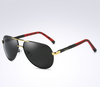 Men's polarized sunglasses color film polarizer sunglasses driving mirror
