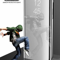 Smart Mirror Flip Phone Case for Samsung