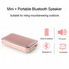 BOAS Mini Metal Bluetooth Wireless 4.2 Speaker