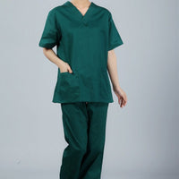 New plus size Women's V Neck Summer Nurse Uniform Hospital Medical Scrub