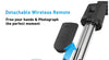 Roreta New 3 in1 Wireless Bluetooth Selfie Stick Tripod
