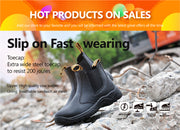 Safetoe Safety Shoes Leather Men’s Work Boots