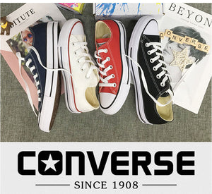 Authentic Converse ALL STAR Classic Breathable Canvas Low-Cut
