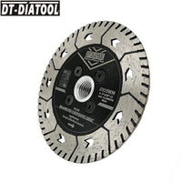 Dia 3”; 4.5”; 5”; 75/115/125mm Diamond Dual Cutting Wheel for Concrete
