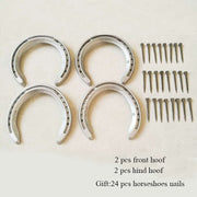 4pcs/set New Aluminum Horseshoe