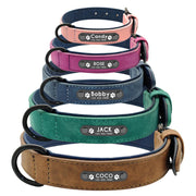 Dog Collars Personalized Custom Leather