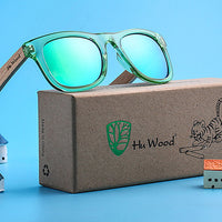 HU WOOD Brand Children Sunglasses