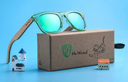 HU WOOD Brand Children Sunglasses
