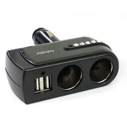 Car Cigarette Lighter 2 USB Splitter