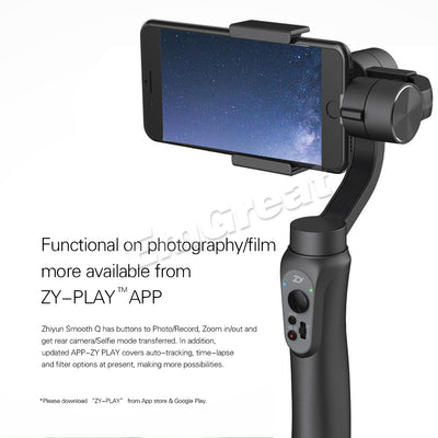 Zhiyun Smooth Q Stabilizer for iPhone X 8 7 Samsung S7 S6